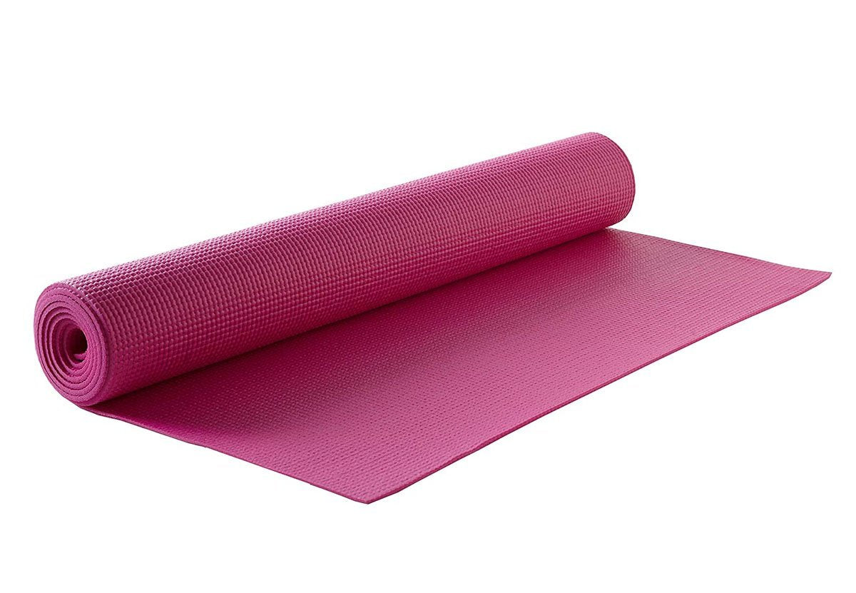 524_Yoga Mat Eco-Friendly For Fitness Exercise Workout Gym with Non-Slip Pad (180x60xcm) Color may very DeoDap