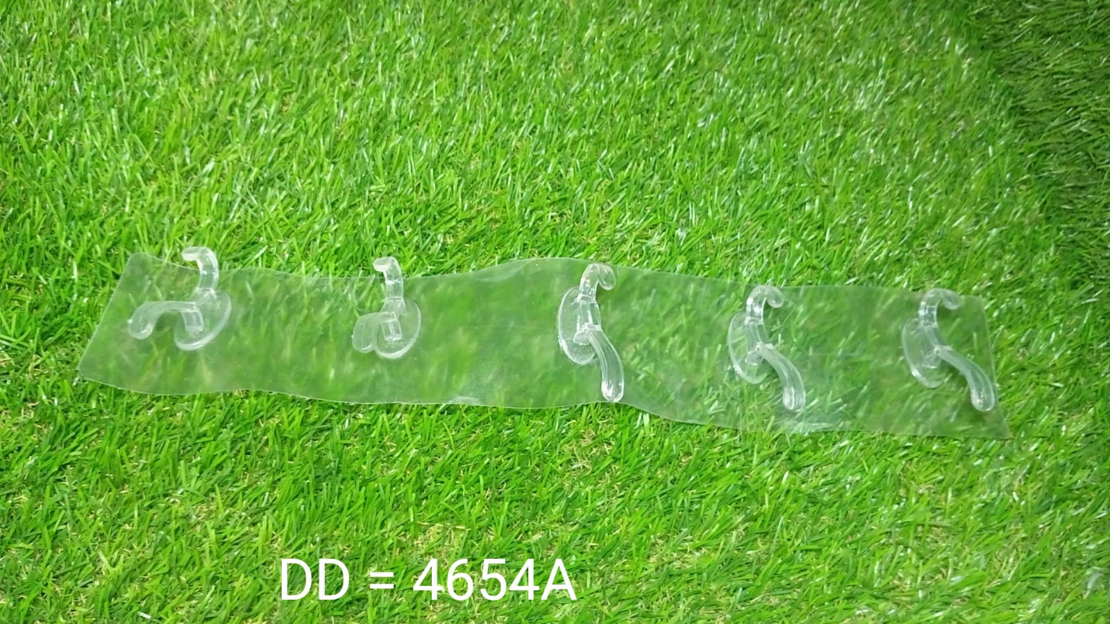 4654A Adhesive Transparent Heavy Duty Wall Hook DeoDap