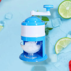 5771  Portable Gola Maker Ice Crusher and Shaved Ice Machine, Hand Shaved Ice Machine Manual Fruit Smoothie Machine Mini Household Ice Shaver Small Ice Crusher