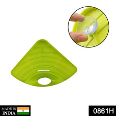 0861h Corner Sink Strainer For Draining Kitchen Waste In Sinks And Wash Basins. Deodap