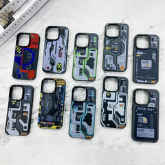 Electic Circuit Hard Case For Vivo