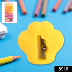 2 in 1 Pencil Sharpener & Eraser for Kids, Fancy Sharpeners