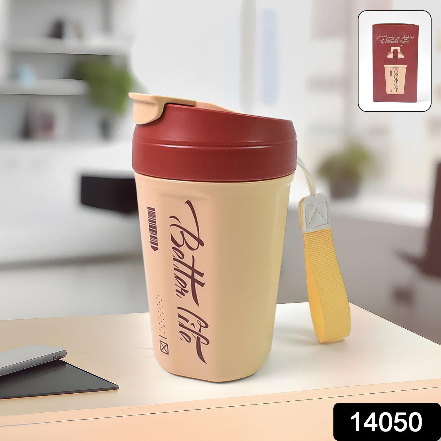 Plastic Coffee Tumbler, Travel Coffee Tumbler, Coffee Cups for Water (1 pc / 600ml)