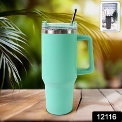 1200 ML Insulated Tumbler with Lid and Straw, Thermal Cope Beer (1200ml / 1 Pc)