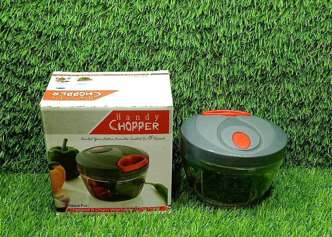 0080 Manual Food Chopper, Compact & Powerful Hand Held Vegetable Chopper / Blender