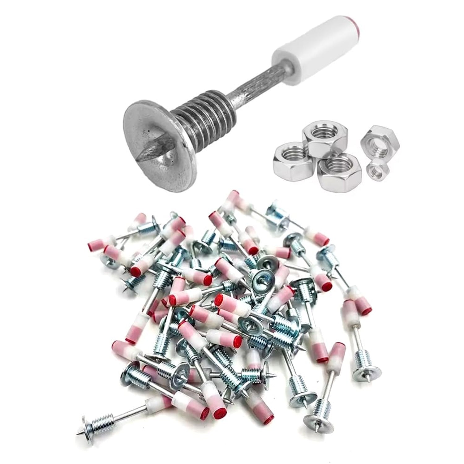 Round Nails for Mini Steel Nails For Gun (100 Pcs Set)