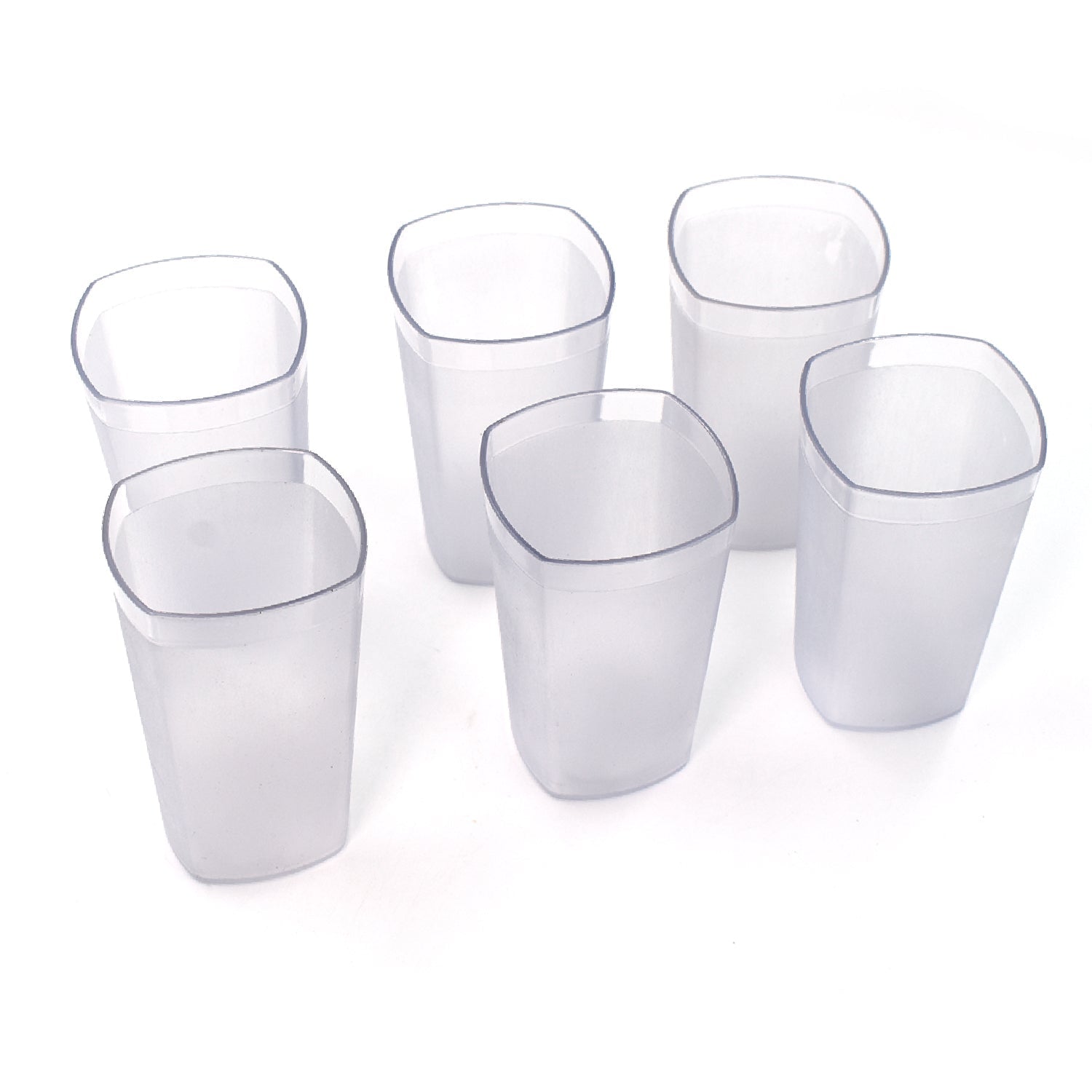 8114 Ganesh Decent Glass, 350ml, Set of 6 DeoDap