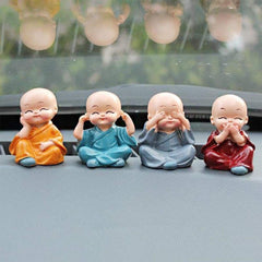 4781 baby buddha 4Pc and show piece used for house, office and official decorations etc. DeoDap