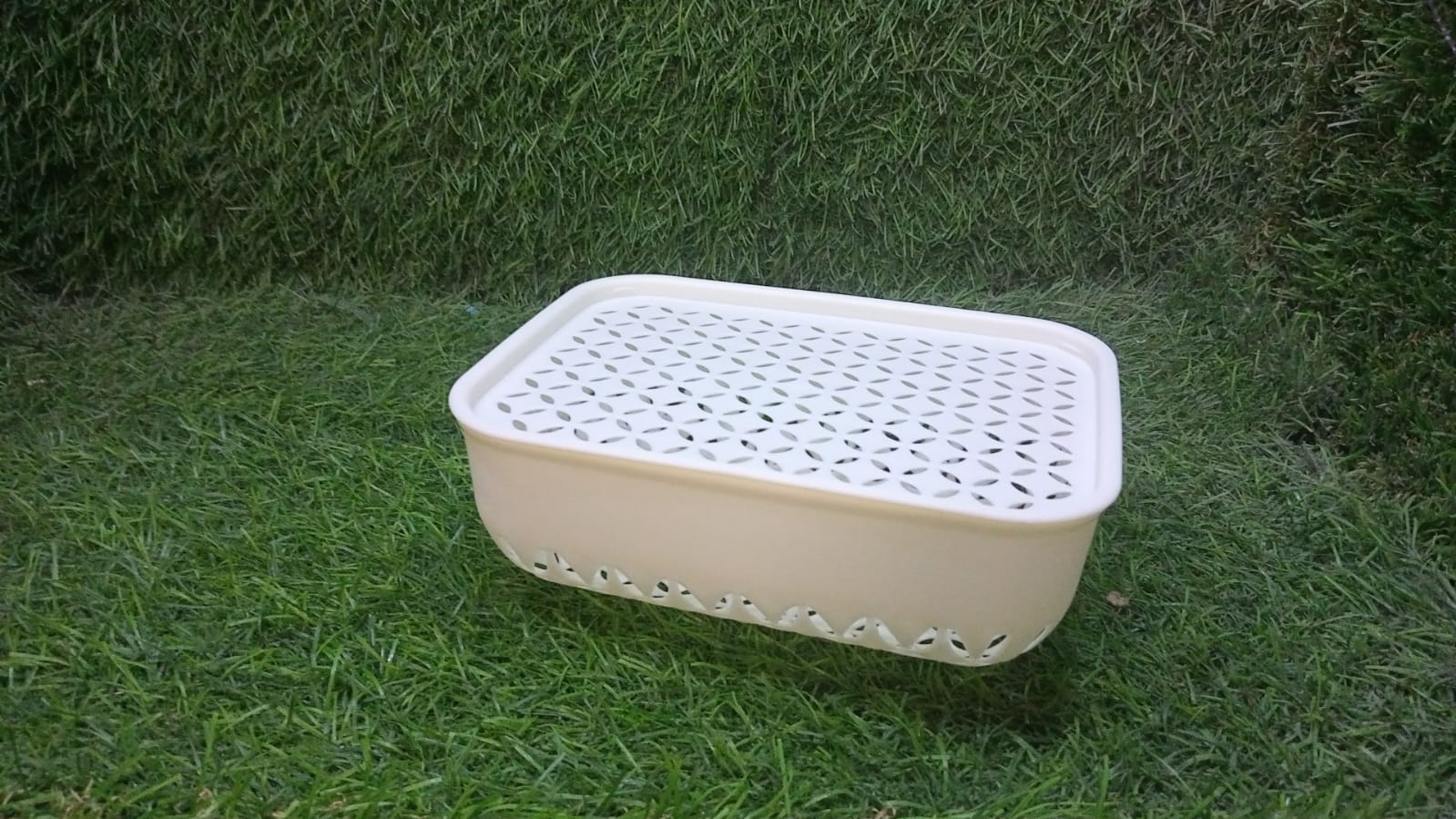 3758 1 Pc Kothmir Basket widely used in all types of household places for holding and storing various kinds of fruits and vegetables etc.