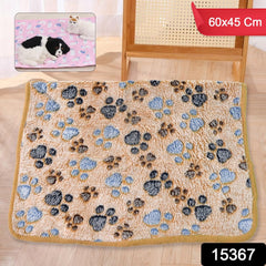 Pet Soft Cat Dog  Blanket / Towel Soft Warm Sleep Mat (60×45 Cm / 1 Pc / Mix Color & Design)