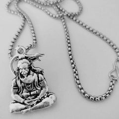 Hanuman Ji Pendant / Chain, Religious Jewellery for Men and Women (1 Pc)