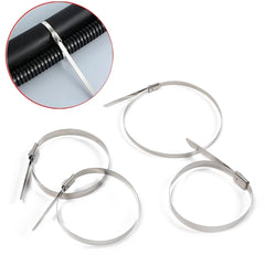 Stainless Steel Cable TIE  (4.6x100MM / 10 pcs Set)