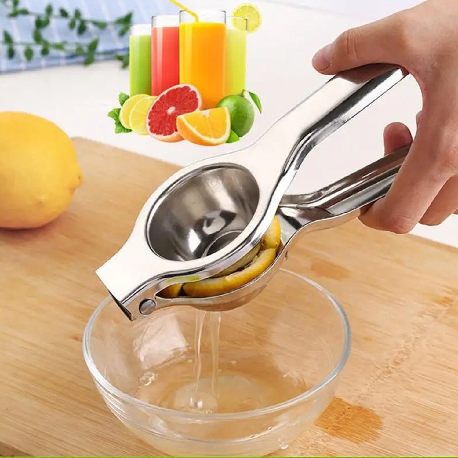 Lemon Squeezer Steel Polish