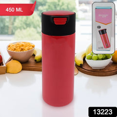 Insulated Vacuum Stainless Steel Water Bottle (450 ML)