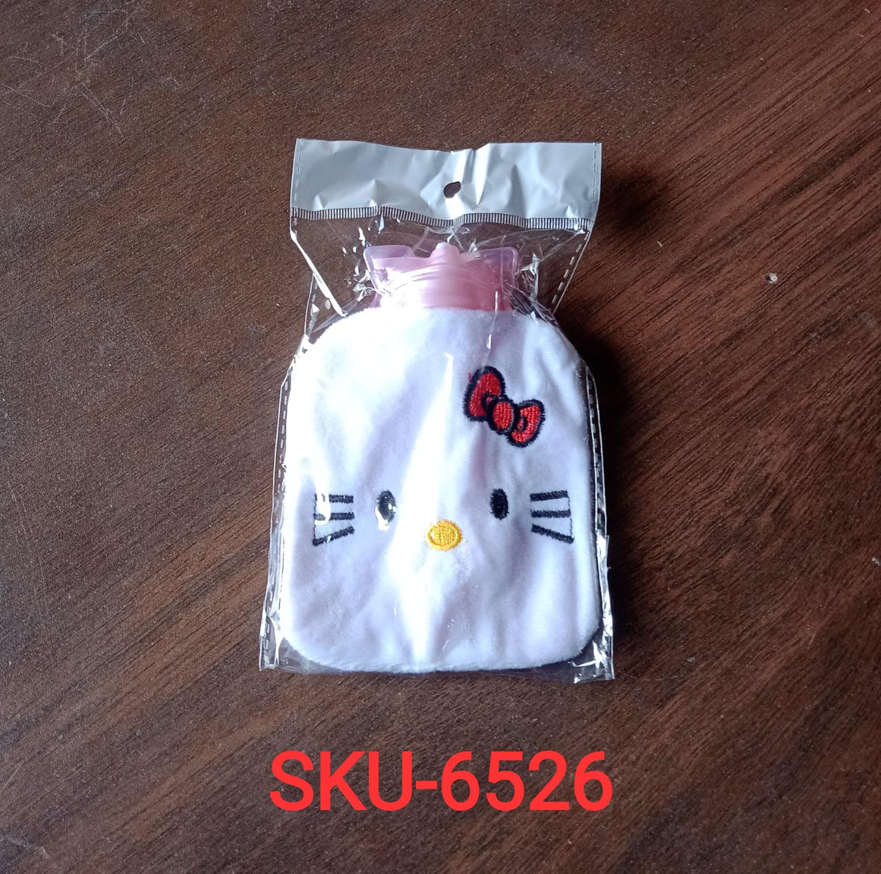 6526 White Hello Kitty small Hot Water Bag with Cover for Pain Relief, Neck, Shoulder Pain and Hand, Feet Warmer, Menstrual Cramps. DeoDap