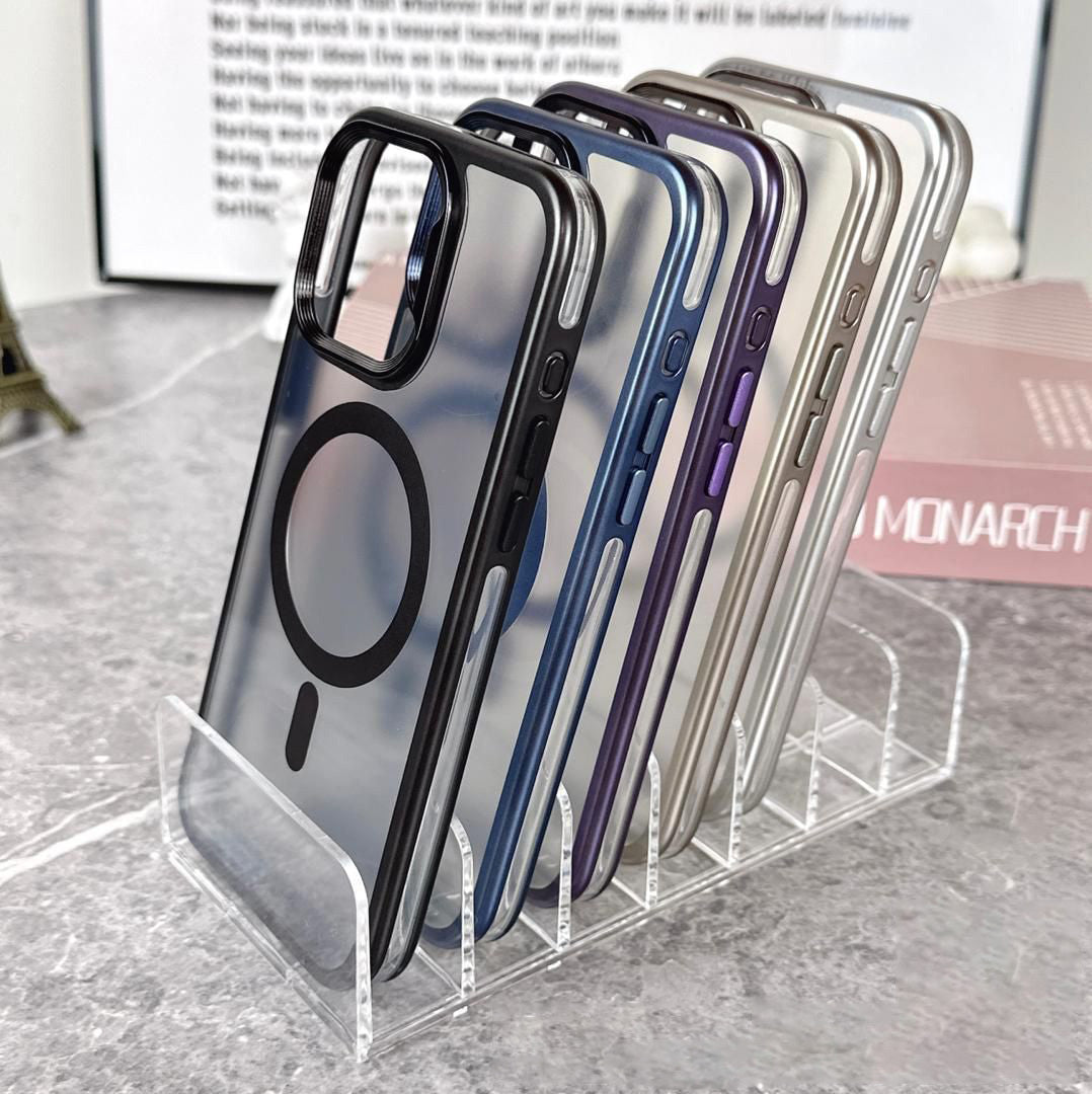 Luxury Case With Magsage Hard Case For Iphone