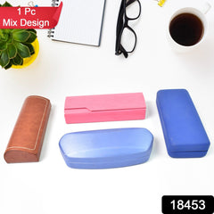 Glasses Case Eyeglasses Holder Storage Box (1 Pc / Mix color & Design)