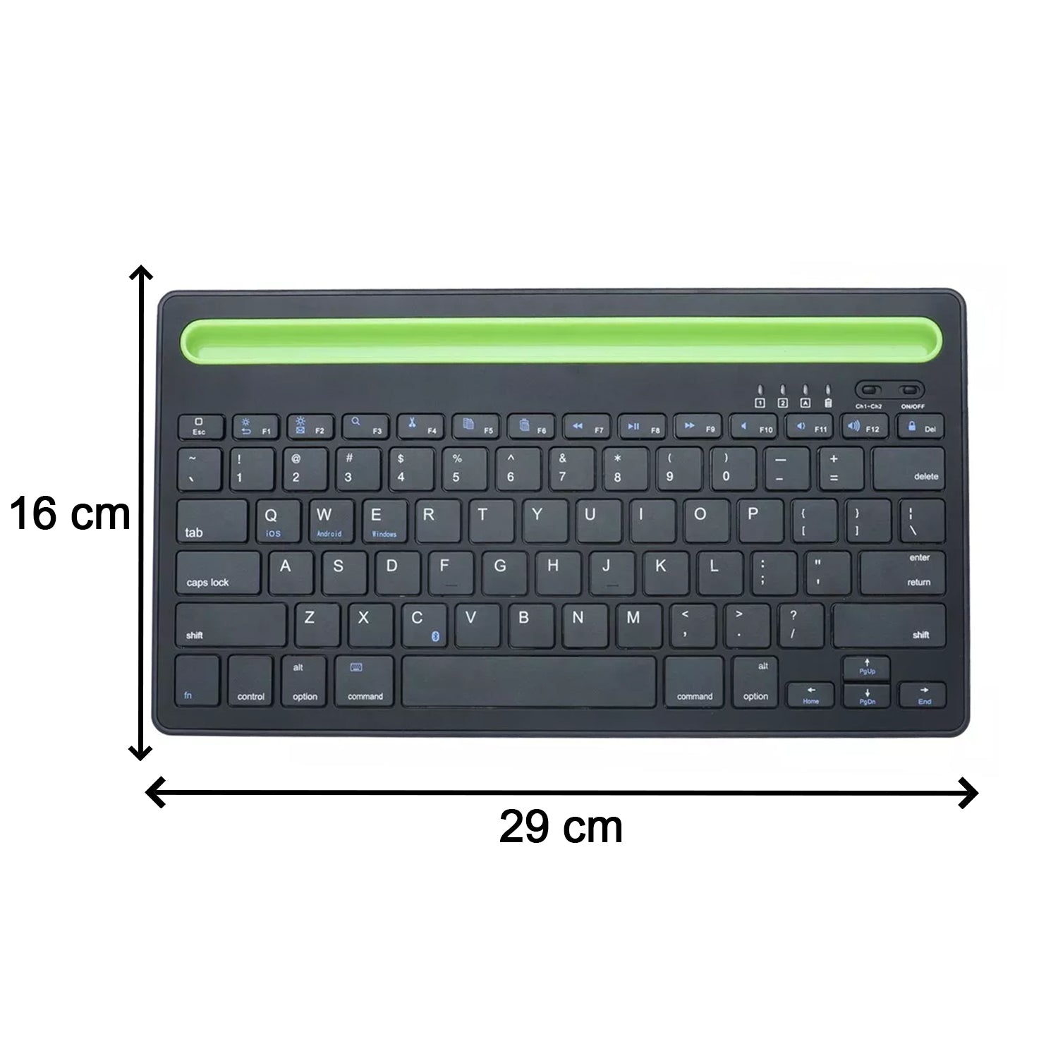 6079 Wireless Mini Keyboard for PC, tablet and phones to control them remotely. DeoDap