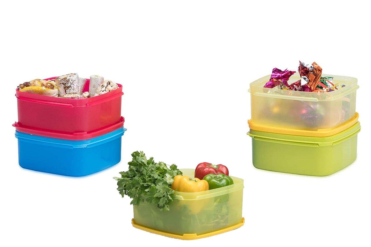 3163 Reusable Airtight Food Storage Plastic Container Set Kitchen, Jar, Fridge Storage Containers (4 Pc Set)