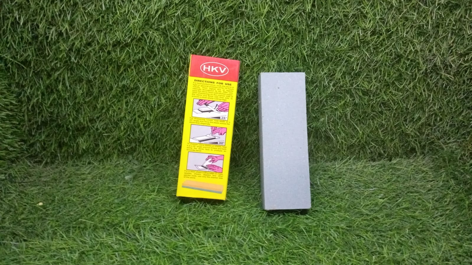 0426 Knife Sharpening Stone, High Density Thicken Whetstone Set Robust Safe to Use for Scissors for Axe (MOQ :- 9 Pc)