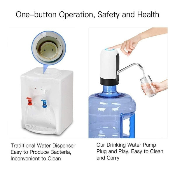 2293 Automatic Drinking Cooler USB Charging Portable Pump Dispenser DeoDap