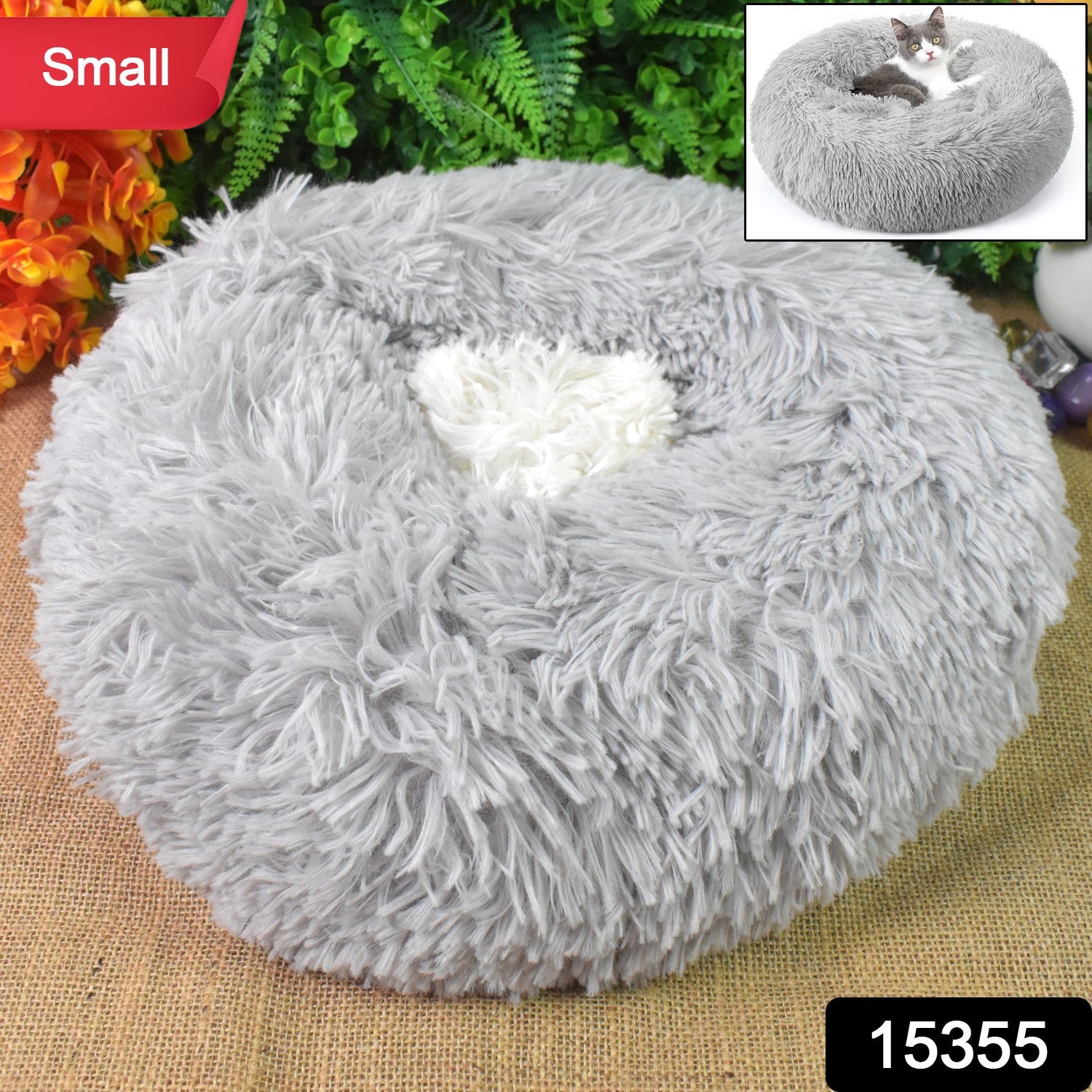 Small Round Dog Beds for Small Dogs and Cats (1 Pc)