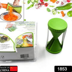 Portable Stainless Steel Handheld Spiralizer & Vegetable Slicer