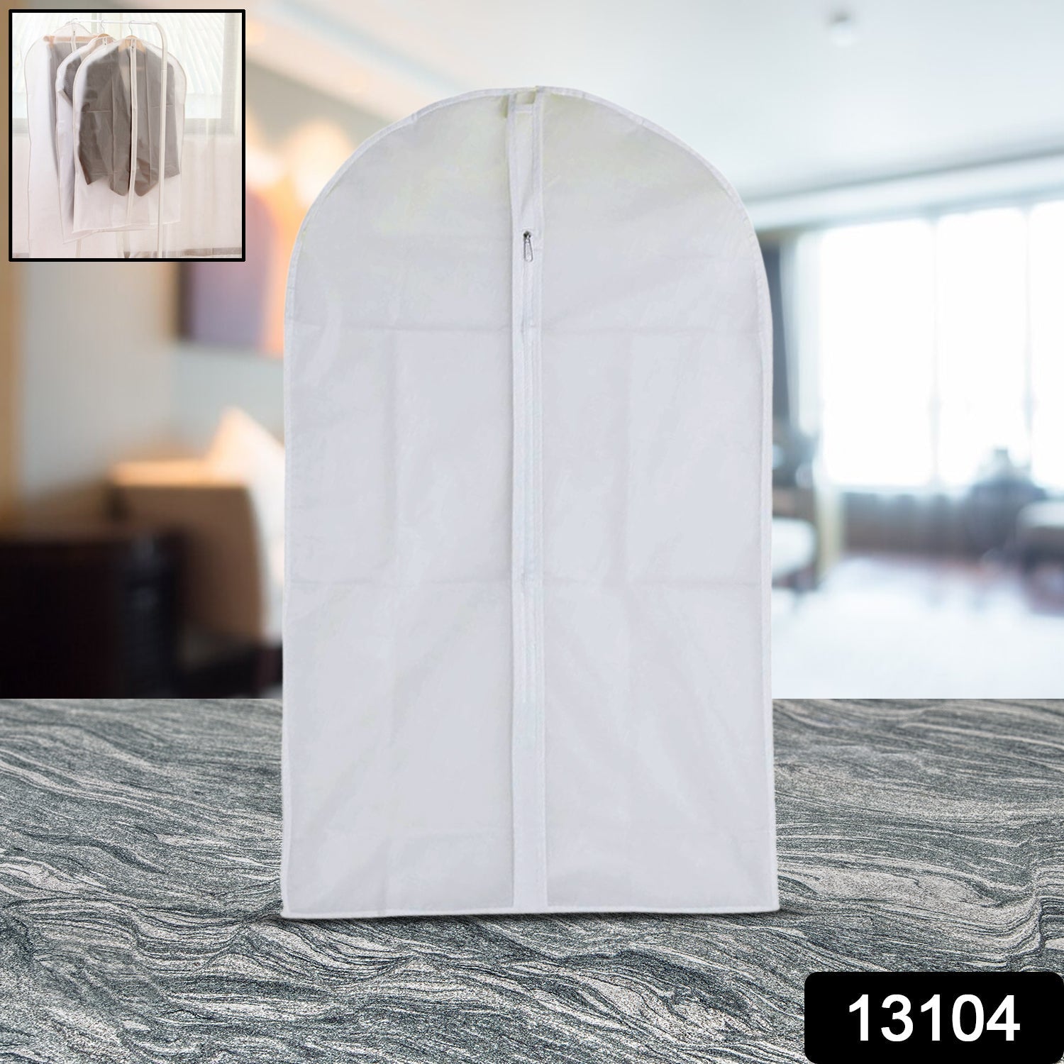 Foldable Non Woven Men's Coat Blazer Suit Cover (90×60 CM / 1 Pc)