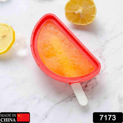 7173 Watermelon Popsicle Molds Ice Cream Mould Silicone Popsicle Mold Ice Pop DIY Kitchen Tool Ice Molds DeoDap