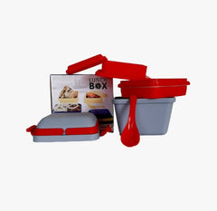 2144 Airtight Lunch Box with Handle & Push Lock DeoDap