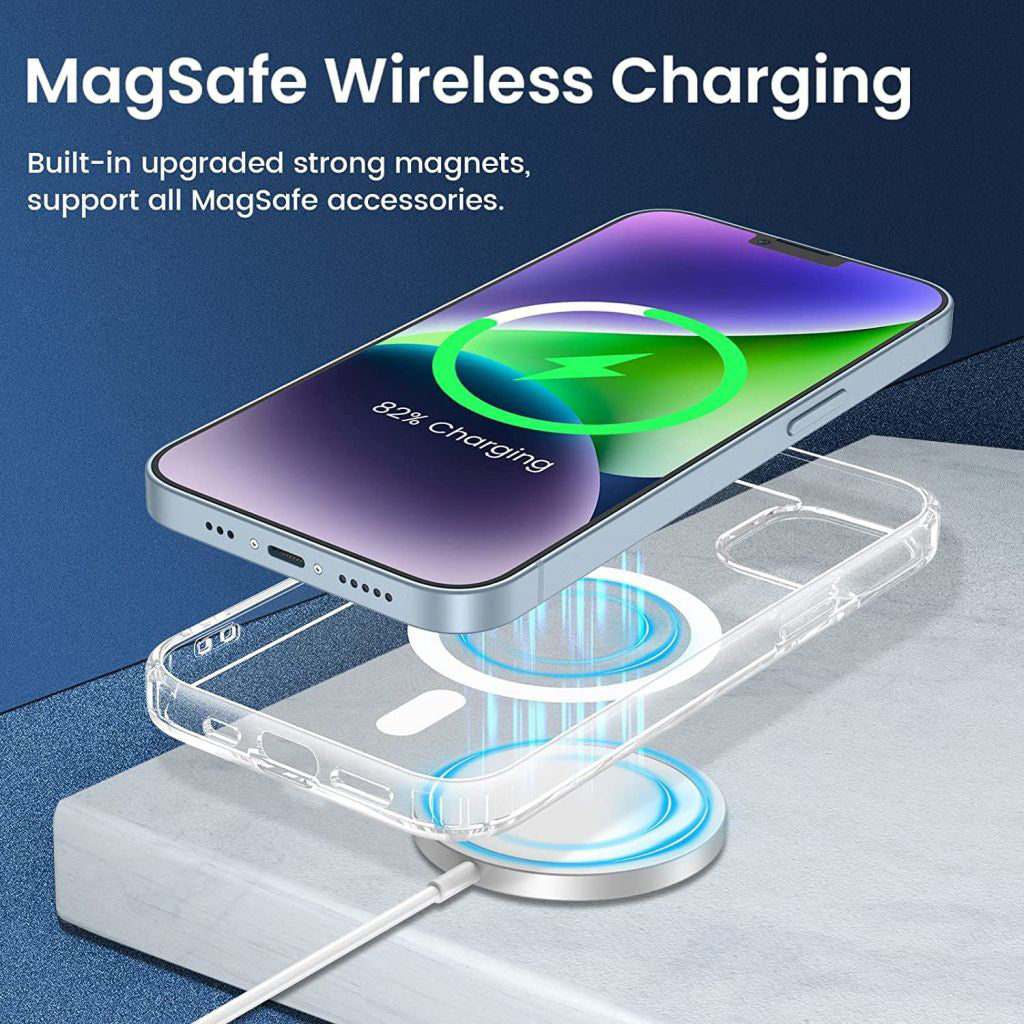 Transparent With Magsafe Hard Case For Samsung