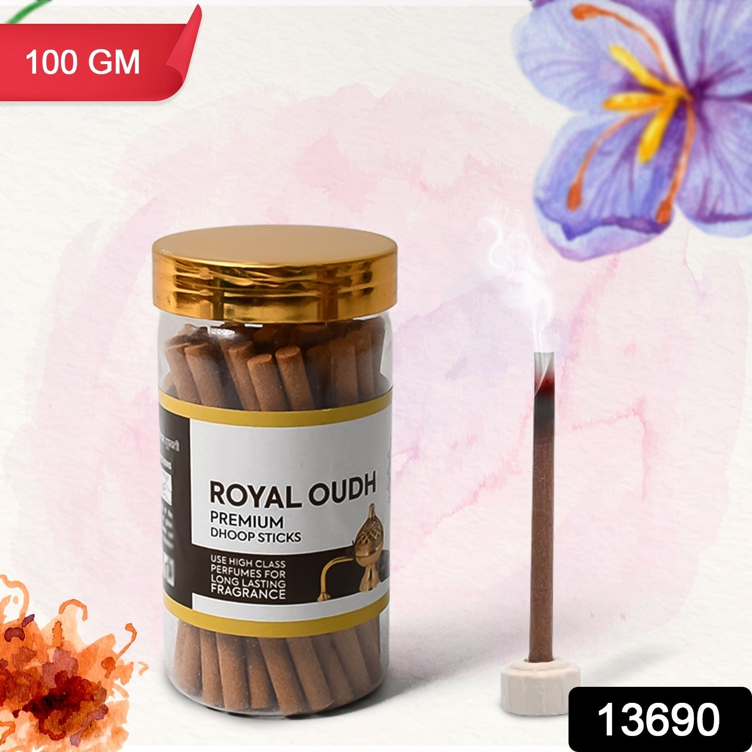 Royal Oudh Dhoop Sticks for Home, Office (100g)