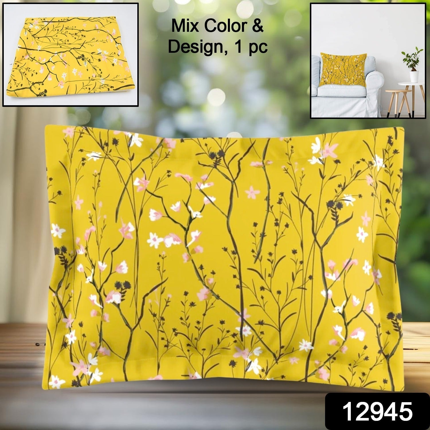 Pillows Covers (1 Pc / Mix Design & Color)