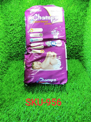 956 Premium Champs High Absorbent Pant Style Diaper Extra Large(XL) Size, 32 Pieces (956_XLar_32) Champs