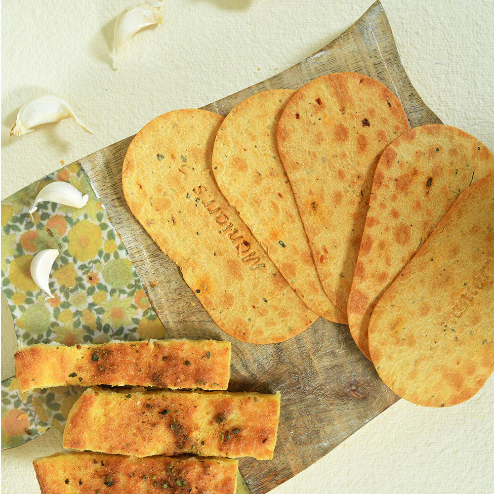 Maniarr's Ginger Chilli Khakhra Wheat Chips (60Gm)