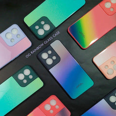 Rainbow Glass Hard Case For Samsung