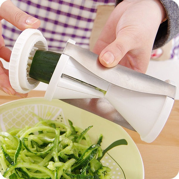 1852 Vegetable Spiral Slicer Salad Vegetables Fruit Slicer DeoDap