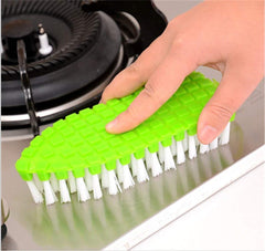 1427 Flexible Plastic Cleaning Brush for Home, Kitchen and Bathroom, DeoDap