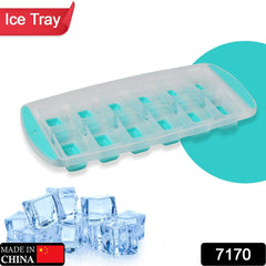 7170   12 Grid Silicon Ice cubes Making Tray Food Grade Square Ice Cube Tray | Easy Release Bottom Silicon Tray DeoDap