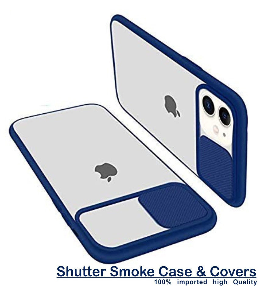21901 Realme's Shutter Smoke case & Covers Hard Case | Camera Shutter Slide Protector | Back Case Cover Silicone Bumper Protection | Shockproof Protective Phone Case | Full Camera Protection