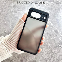 21601 Google Pixel's Rugged X-CASE | Heavy Duty Cell Phone Cover Shockproof Rugged with Non Slip Textured  Back | simple classic & stylish Case | With Hard Edges & Full Camera Protection