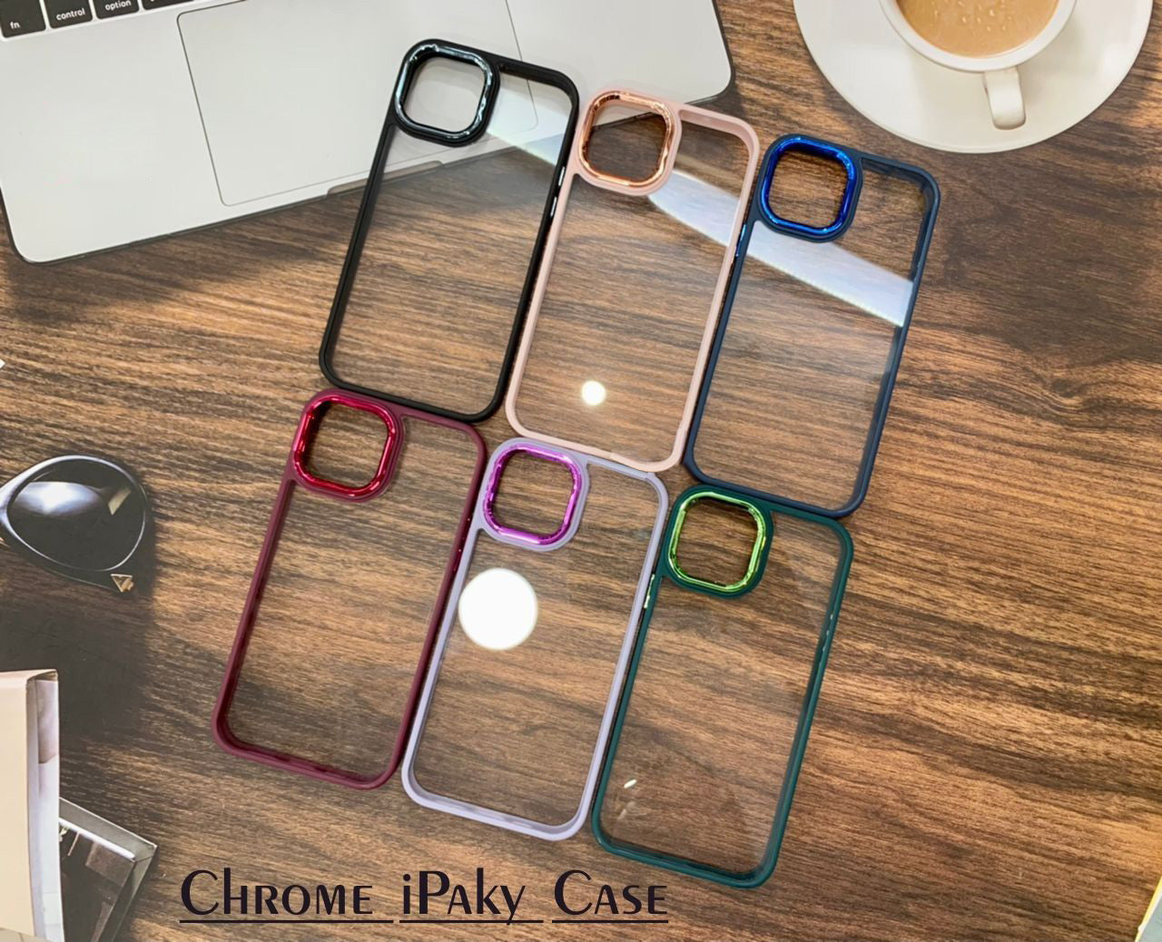Chrome Clear Hard Protection Case For Redmi