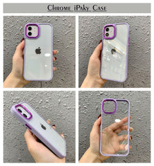 Chrome Clear Hard Protection Case For Vivo