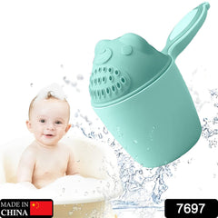 7697 Baby Shampoo Shower Cup Safe Soft Bathing Water Scorpion Baby Bath Tumbler Hair Washing Mug Rainer DeoDap