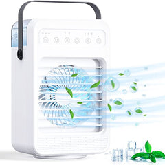 1469 Portable Air Conditioner Fan Personal Air Cooler Desk Cooling Fan DeoDap