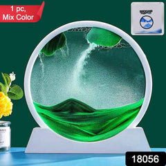 3D Moving Sand Art Picture Decor (1 Pc / Multicolor)