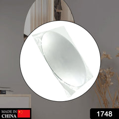 1748 Oval Frame Less Mirror Wall Sticker for Dressing