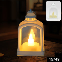 Smokeless Led Light Lantern Lamp (1 Pc)