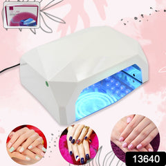 18W LED UV Lamp Nail Dryer Gel Nail Lamp Nail Polish Curing Lamp (1 Pc)