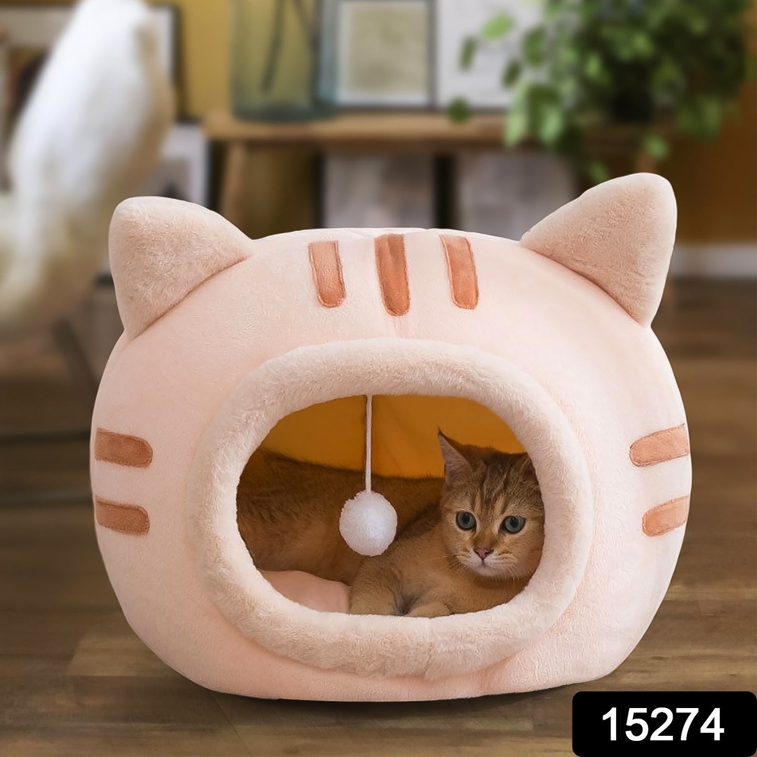 Cat / Dog Bed for Indoor Cats Pet (1 Pc)